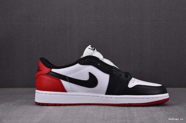 553560-116 (GS) 1 Low Jordan Black Toe 1027